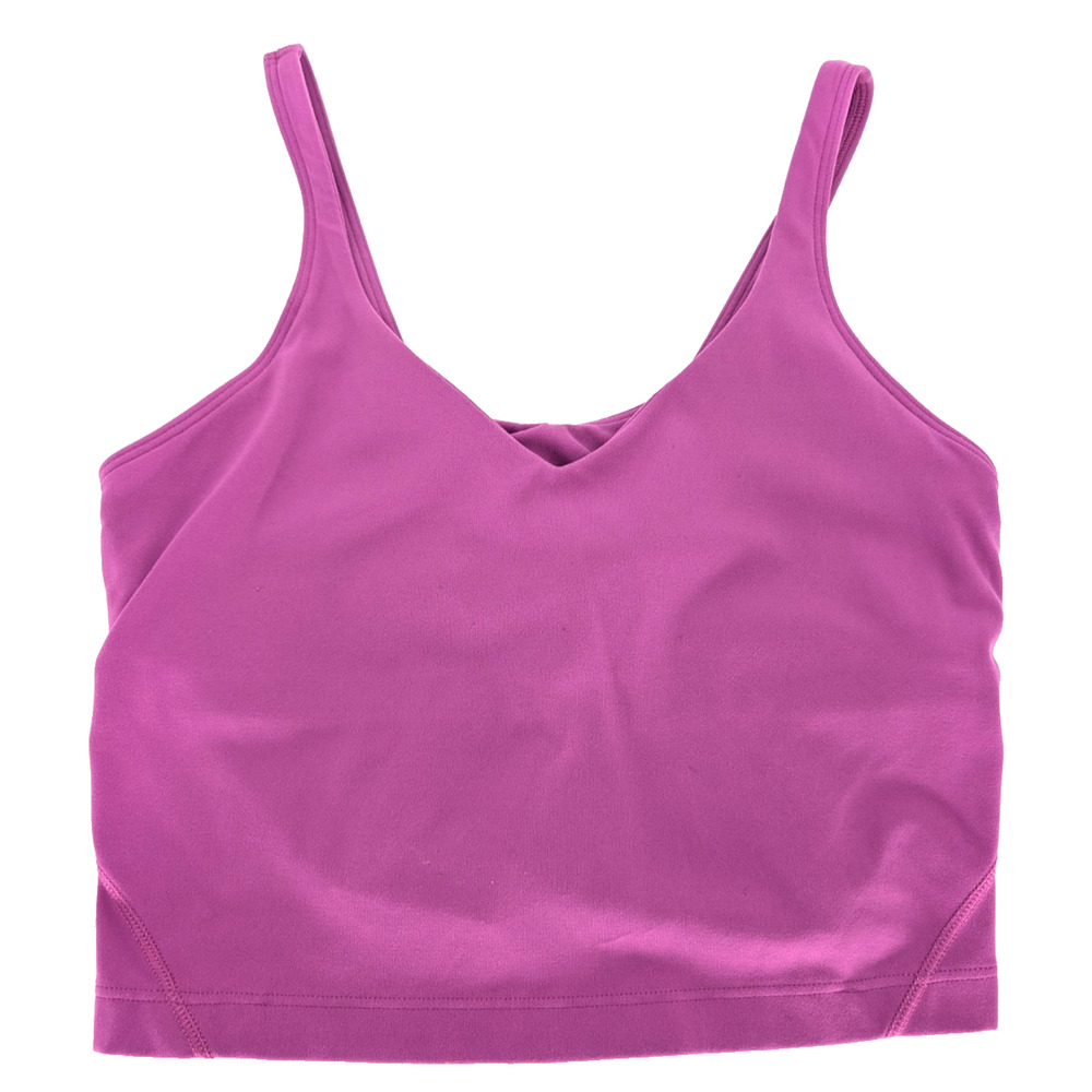 Lululemon Womens Align Tank Top Purple‎ Activewear Yoga Fitness Run Gym Size 8